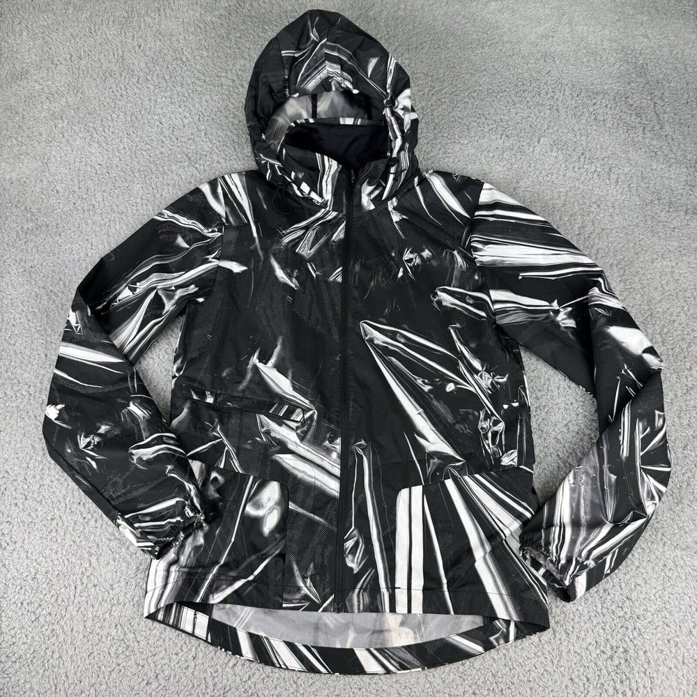 NIKE SHIELD GHOST FLASH WEATHER RESISTANT‎ RUNNING JACKET BLACK BV4387-010 SZ XS